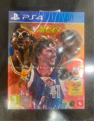 ¡PRECINTADO!Videojuego NBA 2K22 PS4