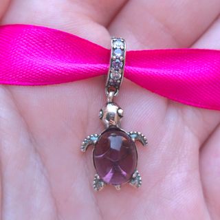 CHARM TORTUGA LILA