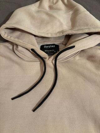 Sudadera Bershka Beige Talla M