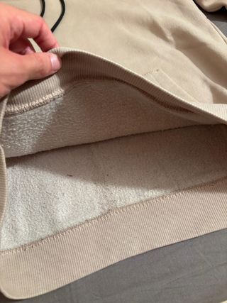 Sudadera Bershka Beige Talla M