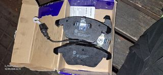 Pastillas Freno Delanteras NBP1387 Audi Seat Skoda