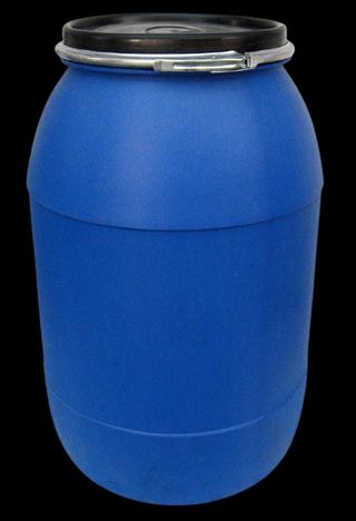 Bidón azul