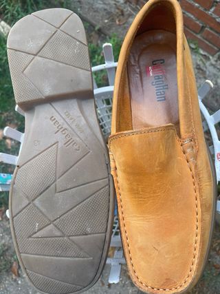 Zapatos Callaghan caballero amarillos