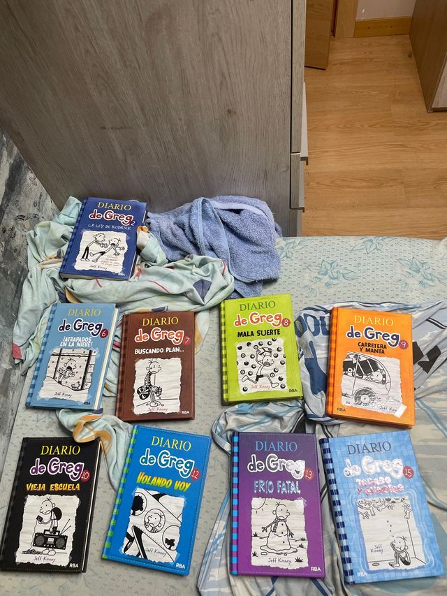 Diario de Greg 2, 6, 7, 8, 9, 10, 12, 13 y 15