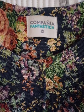 Chaqueta floral vintage