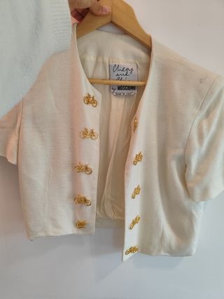 Chaqueta Moschino Cheap and Chic Blanca