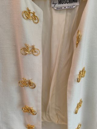 Chaqueta Moschino Cheap and Chic Blanca