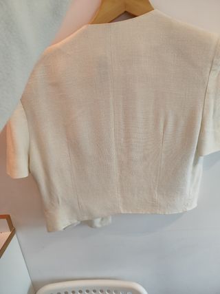 Chaqueta Moschino Cheap and Chic Blanca
