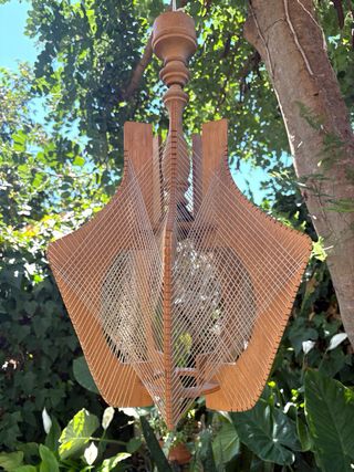 LÁMPARA HILOS VINTAGE.