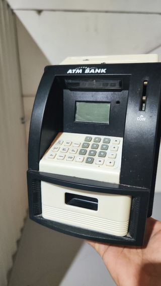 Hucha ATM juguete,