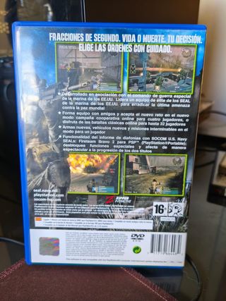 Juego PS2 SOCOM Combined Assault