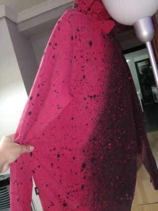 Sudadera con capucha degradada