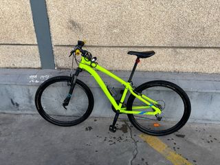 Bicicleta Rockrider Decathlon Amarillo