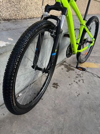 Bicicleta Rockrider Decathlon Amarillo