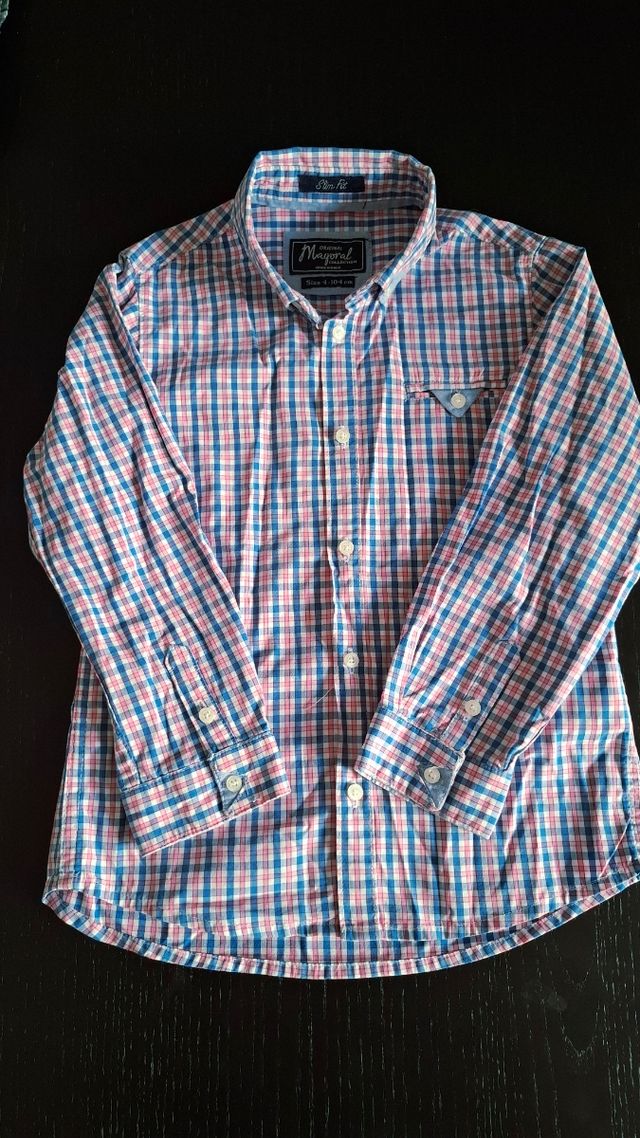 Camisa de cuadros Mayoral