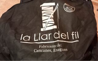 Cancán de fallera blanco