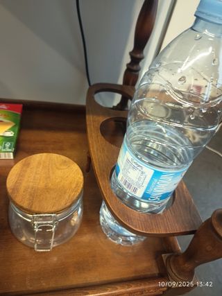 Carro camarera de madera