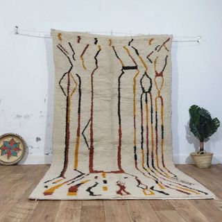 Tappeto in lana berbera marocchino