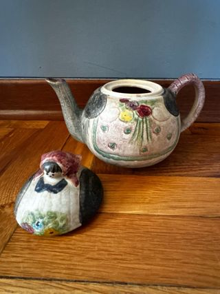 Teiera brocca ceramica italica