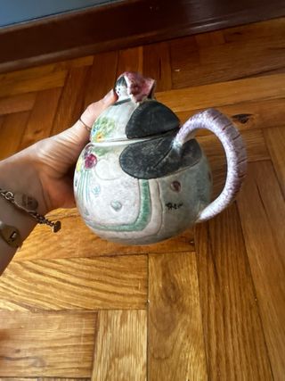 Teiera brocca ceramica italica