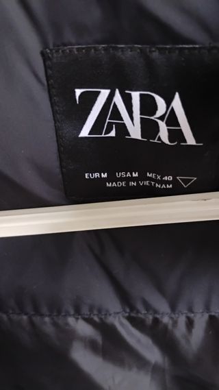 Chaleco Zara  Marino y Naranja
