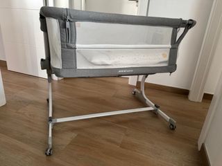 Minicuna colecho Jane Babyside gris