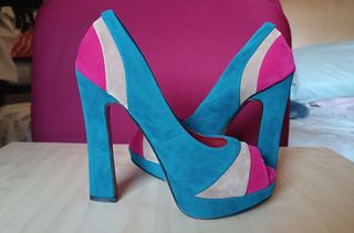 Scarpe décolleté tacco 13,5 cm tg 37