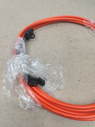 2 Rollos Cable Fibra Óptica Naranja