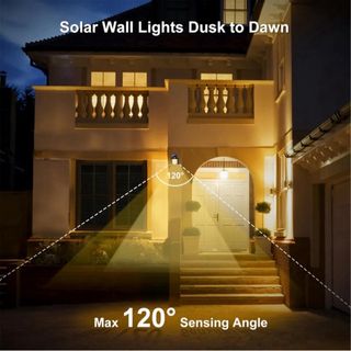 Farola Luz Solar Exterior Jardín Terraza Patio