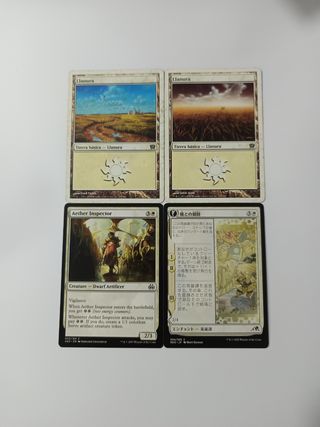Lote 50 Cartas Magic, (Blancas).