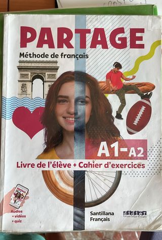 PARTAGE A1/A2 LIVRE+CAHIER