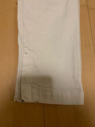 Pantalón vaquero blanco Massimo Dutti