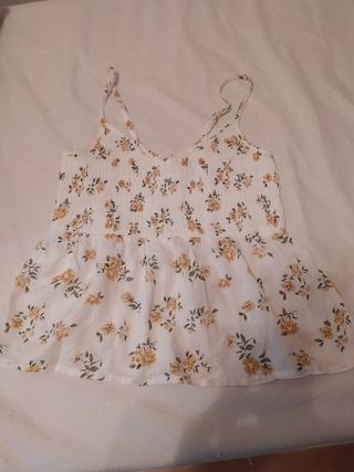 Top Pull&Bear Teal Talla XS