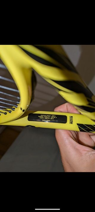 Racchetta da tennis Babolat junior gialla