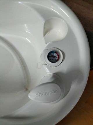 Bañera para bebé con soporte