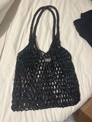Bolso Red Negro D&G Rafia