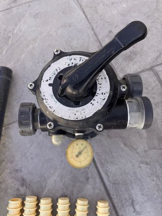 Filtro Arena Piscina y valvula 7 vias