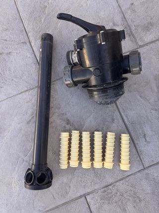 Filtro Arena Piscina y valvula 7 vias