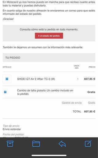 Casco Moto Shoei GT-Air 2 Affair TC-3 (M)