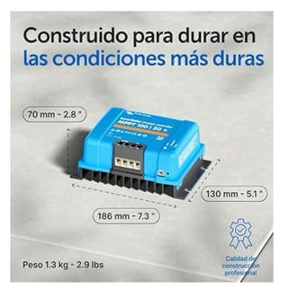 no rebajo, Regulador Victron smartsolar  100/50