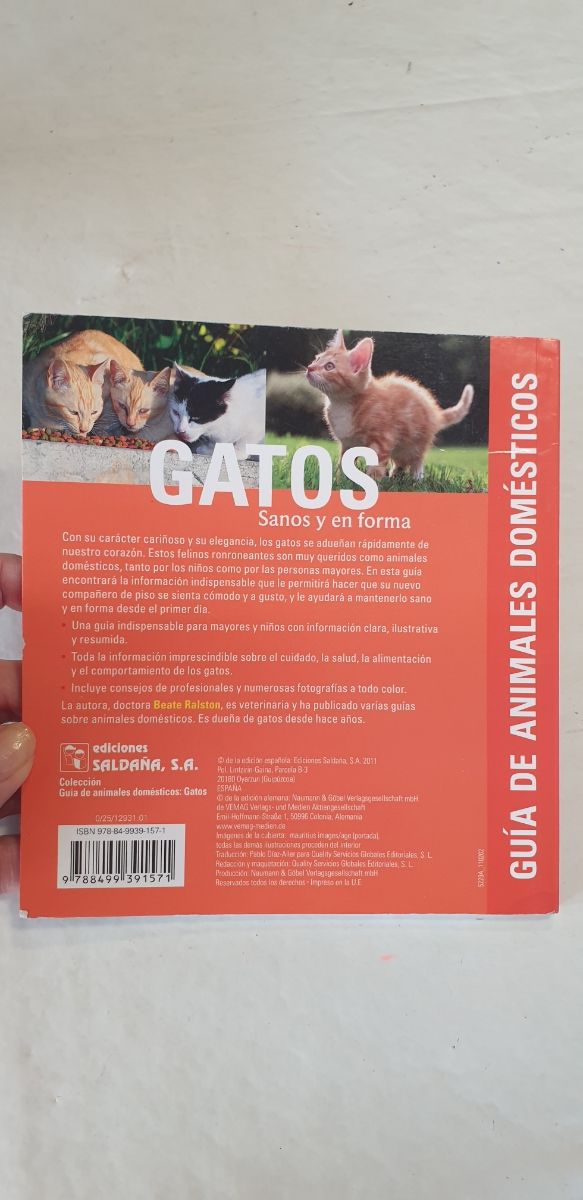 GATOS Sanos y en forma. Guía de animales