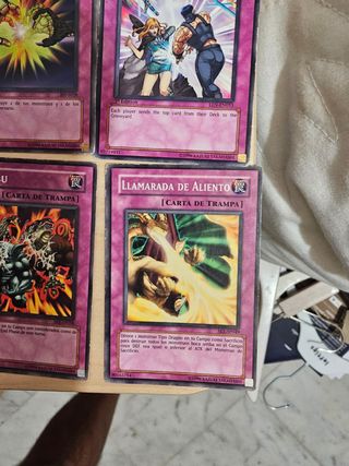 Llamarada de Aliento Yu-Gi-Oh! Carta de Trampa