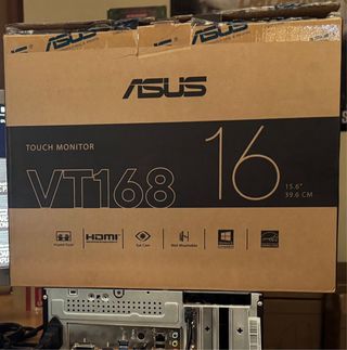 Pantalla Táctil ASUS VT168 15.6 Negra
