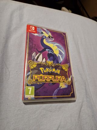 Pokemon Púrpura Nintendo Switch