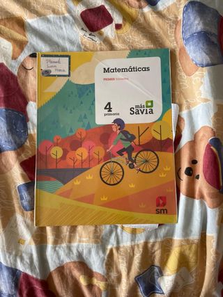 Libro matemáticas Sm 4°de primaria