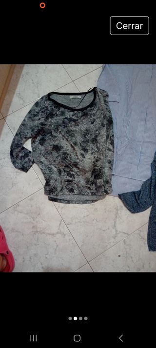 Lote de 3 prendas: sudaderas y camisa