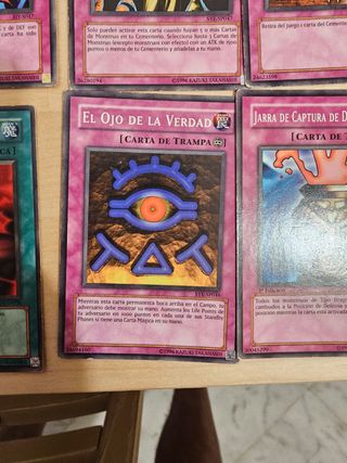 El Ojo de la Verdad Yu-Gi-Oh! Carta de Trampa