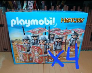 4 scatole Playmobil Romanos 