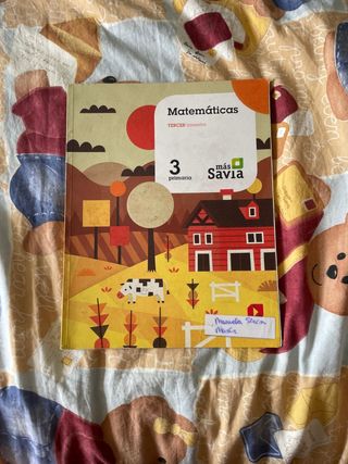 Libro de matemáticas 3°de primaria Sm