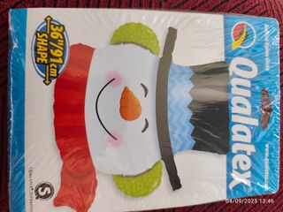 Globo Qualatex Muñeco Nieve 36/91cm